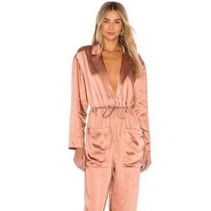 L'Academie The Marchelle Jumpsuit in Copper